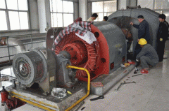 電機西安西瑪高壓電機的軸承安裝方法。