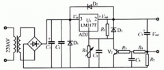 西安電機(jī)廠簡(jiǎn)易帶過(guò)流保護(hù)直流電機(jī)電源設(shè)計(jì)。